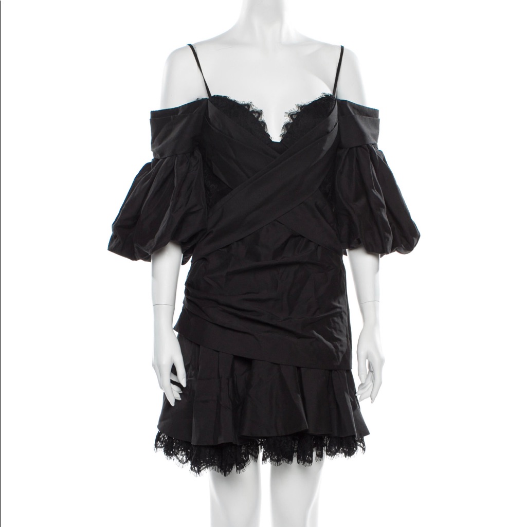 Acler Off Shoulder Dress